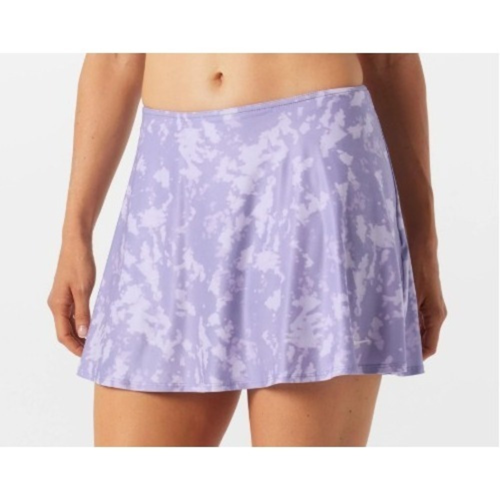 Nike Womens Purple Dri-FIT Mid Rise Victory Tennis Skort Size‎ Large NWOT